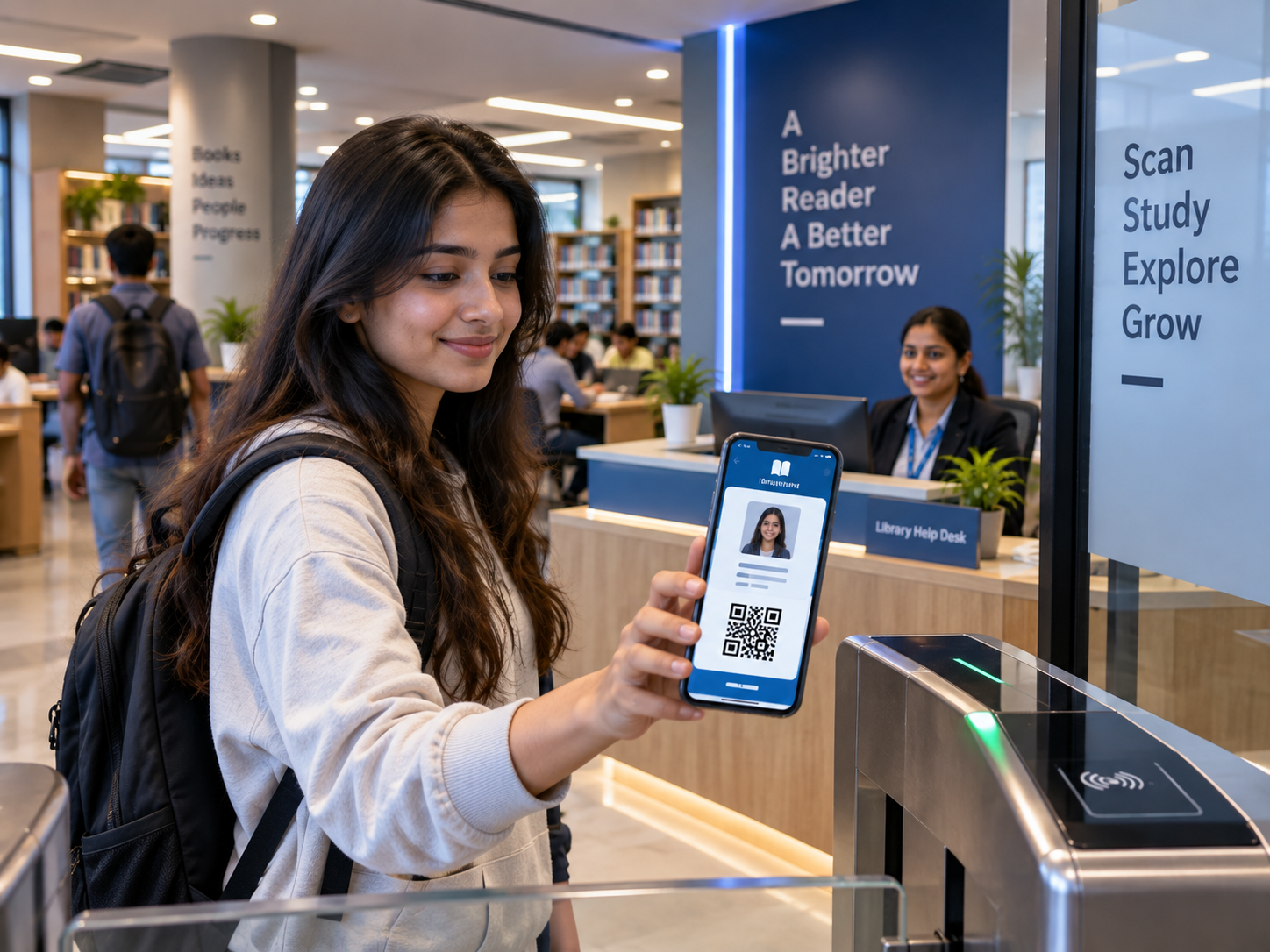 QR attendance scanning
